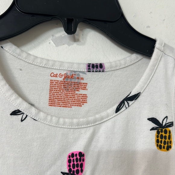 Cat & Jack White and Red Sleeveless Sundress - Picture 2 of 2